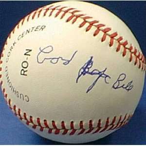 James Cool Papa Bell Autographed Baseball  Sports 