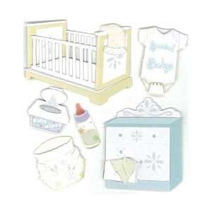  Jolees Boutique Dimensional Stickers Nursery Essentials 