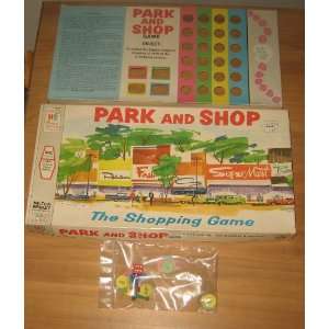  Vintage Park And Shop Board Game 