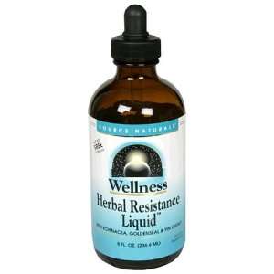  Source Naturals Wellness Herbal Resistance Liquid, 8 Ounce 