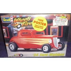   of Fire 34 Ford Highboy 1/25 Scale Plastic Model Kit Toys & Games