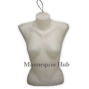   Display Bust White Color With Hanging Loop Arts, Crafts & Sewing