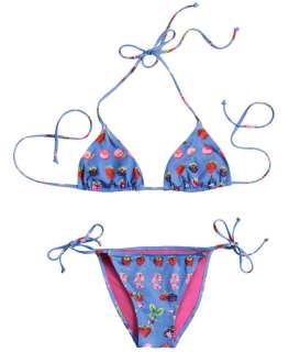 VERSACE for H&M CRUISE Bikini LILA purple Triangle Gr.38 UK 12 US 10 