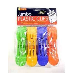  Jumbo plastic clips (Wholesale in a pack of 24)