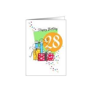  Happy Birthday 28 Card Toys & Games