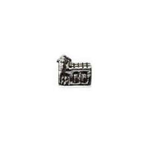 CHURCH METAL BEAD PANDORA COMPATIBLE JEWELRY CRAFT A BEAD AT A TIME 