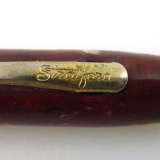 Vintage Sheaffer Fountain Pen Pencil Combo 14k Gold Plate Nib GREAT 