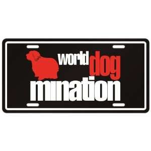  New  Puli  World Dog   Mination  License Plate Dog 