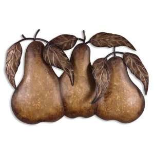 Three Pears Decorative Wall Accent
