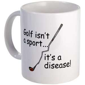 Golf isnt a sport Sports Mug by   Kitchen 