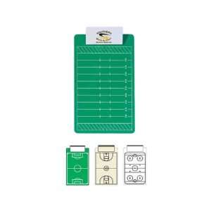  Legal size clipboard with stock sports field imprint on 
