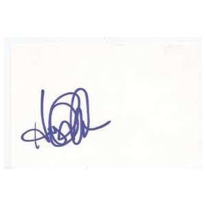  HOLLY ROBINSON PEETE Signed Index Card In Person 