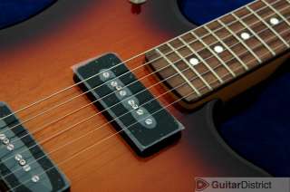 New Fender ® Modern Player Jaguar, 2 Color Chocolate Burst  