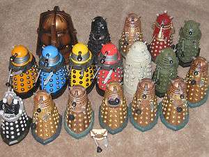 DR WHO 5 INCH ACTION FIGURES   DALEKS ( INC RARE )   POSTAGE DISCOUNTS 