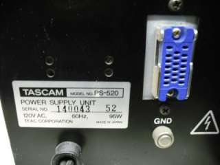 Tascam PS 520 Power Supply Unit PS520  