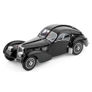 Classic Model Cars Bugatti 57 SC, Atlantic 1937, Black Limited Edition