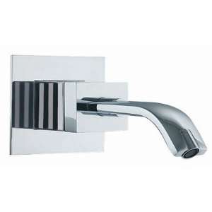 Bio Wall Mount Single Lever Bathroom Sink Faucet with 8 Spout Finish 
