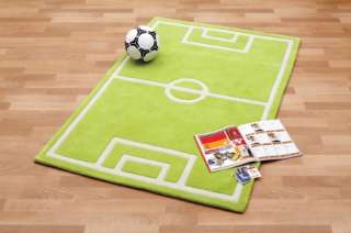 Teppich fürs Kinderzimmer – Fussball – 150 x 100cm  