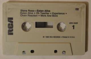 Michael Jackson / Diana Ross   Eaten Alive   MC   USA  