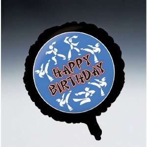  ShindigZ Karate Black Belt Birthday 18 inch Mylar Balloon 