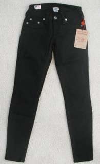 NWT True Religion Casey legging jeans in Super Vixen/Black  