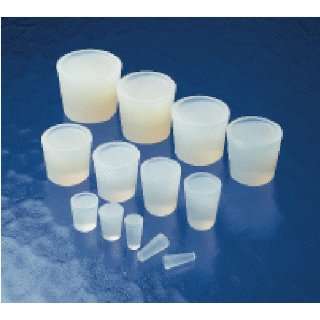 Saint Gobain DX263034 05 Solid Stoppers, Versilic Silicone, Size 6 1 