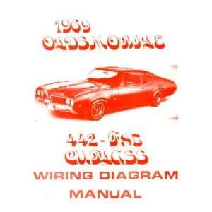    1969 OLDSMOBILE 442 CUTLASS F 85 Wiring Diagrams Automotive