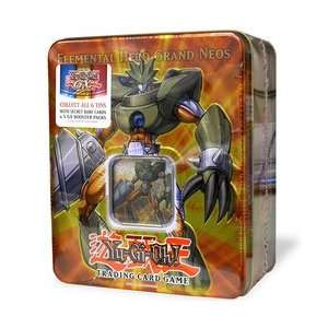   Yu Gi Oh Collectible Tin   Elemental Heroes Grand Neos Toys & Games