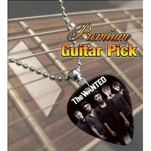  The Wanted Premium Guitar Pick Necklace Musical 
