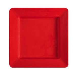 GET Milano Melamine Red Sensation Square Plate   12 X 12 