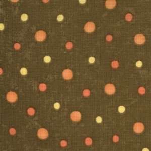  Moda Lollipop Chocolate Brown Dots Quilt Cotton Fabric By 