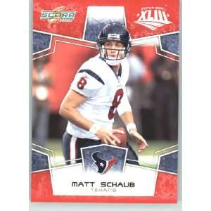   Houston Texans   NFL Trading Card in a Prorective Screw Down Display