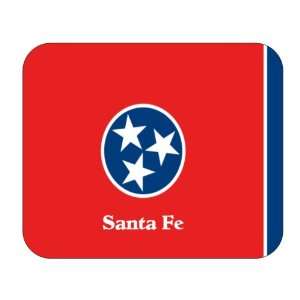  US State Flag   Santa Fe, Tennessee (TN) Mouse Pad 