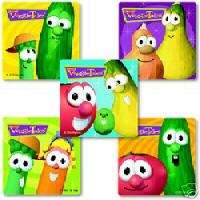 15 VeggieTales Stickers Party Favors teacher supply  