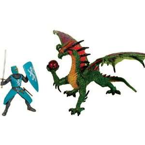 Medieval Knight Vs. Emerald Dragon, Modo Bitz, 4D Puzzle 