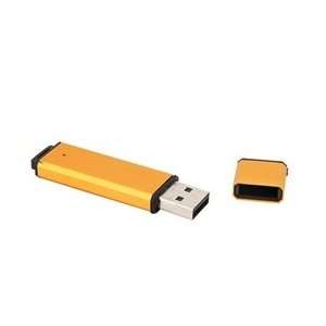  8GB Long Aluminum Case Flash Drive (Orange) Electronics