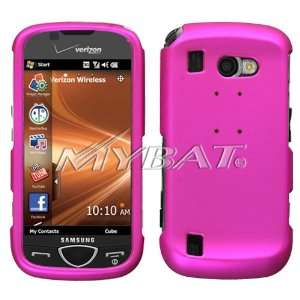 SAMSUNG i920 (Omnia II) Titanium Solid Hot Pink Phone Protector Cover