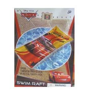   Pixar Cars Swim Raft 46x14 inch Inflat Pool Floating Toys & Games