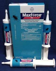 Maxforce FC Roach Gel Bait 3x 60 gram Tubes w/ Fipronil  