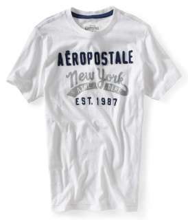 Aeropostale mens embellished NEW YORK tee t shirt   Style 2345  