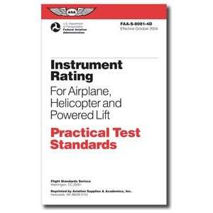  ASA Practical Test Standards Instrument Pilot Everything 
