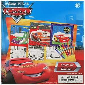 Disney Cars Create By Number  Toys & Games  