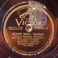 DOROTHY LAMOUR Victor 29846 Moon Over Burma 78 RPM  