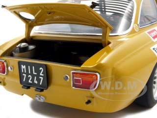 ALFA ROMEO GT AM SPA 1971 HEZEMANS #42 118 AUTOART  