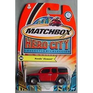  Matchbox Hero City Honda Element ORANGE Toys & Games