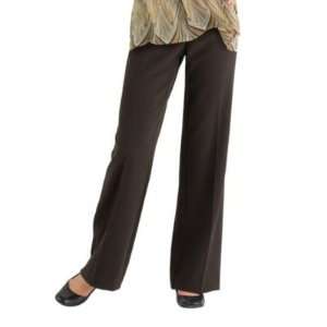    TravelSmith Womens TravelFit Classic Pants Brown 6 