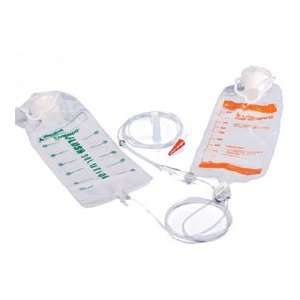   Medical Supply Kangaroo Joey Spike Set W/1000 Ml Flush Bag Health