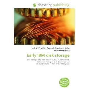  Early IBM disk storage (9786132718556) Books