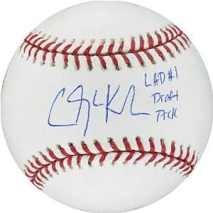  Clayton Kershaw MLB Baseball w/ LAD #1 DP Insc. Sports 
