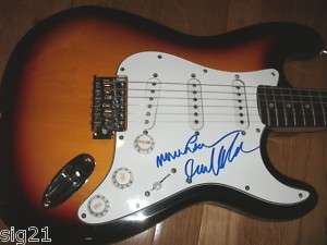 David Allan Coe Mona Lisa IP Signed Electric Guitar PSA  